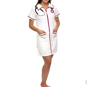 Funziez Nurse Slim Fit Costume Romper Size XS